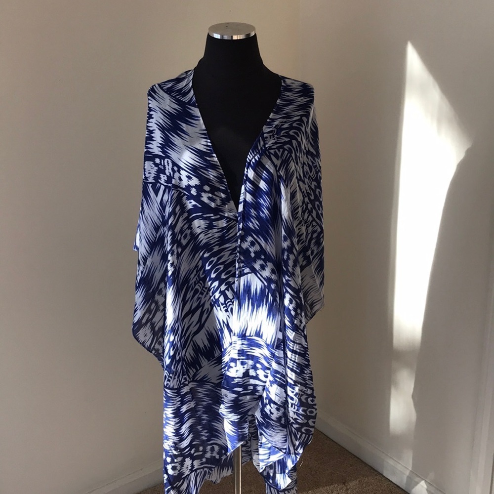 MICHAEL STARS Blue Combo OS Shrug